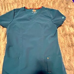 XS DICKIES WOMENS SCRUB TOP